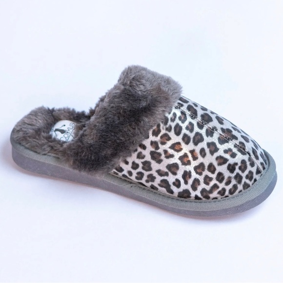 Corkys Just Fur Fun Slip-On Loafer In Camel Faux Suede